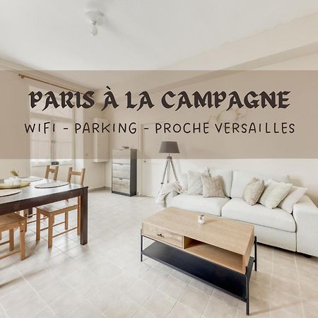 Paris A La Campagne-Parking Gratuit-Proche Versailles La Queue-les-Yvelines Buitenkant foto